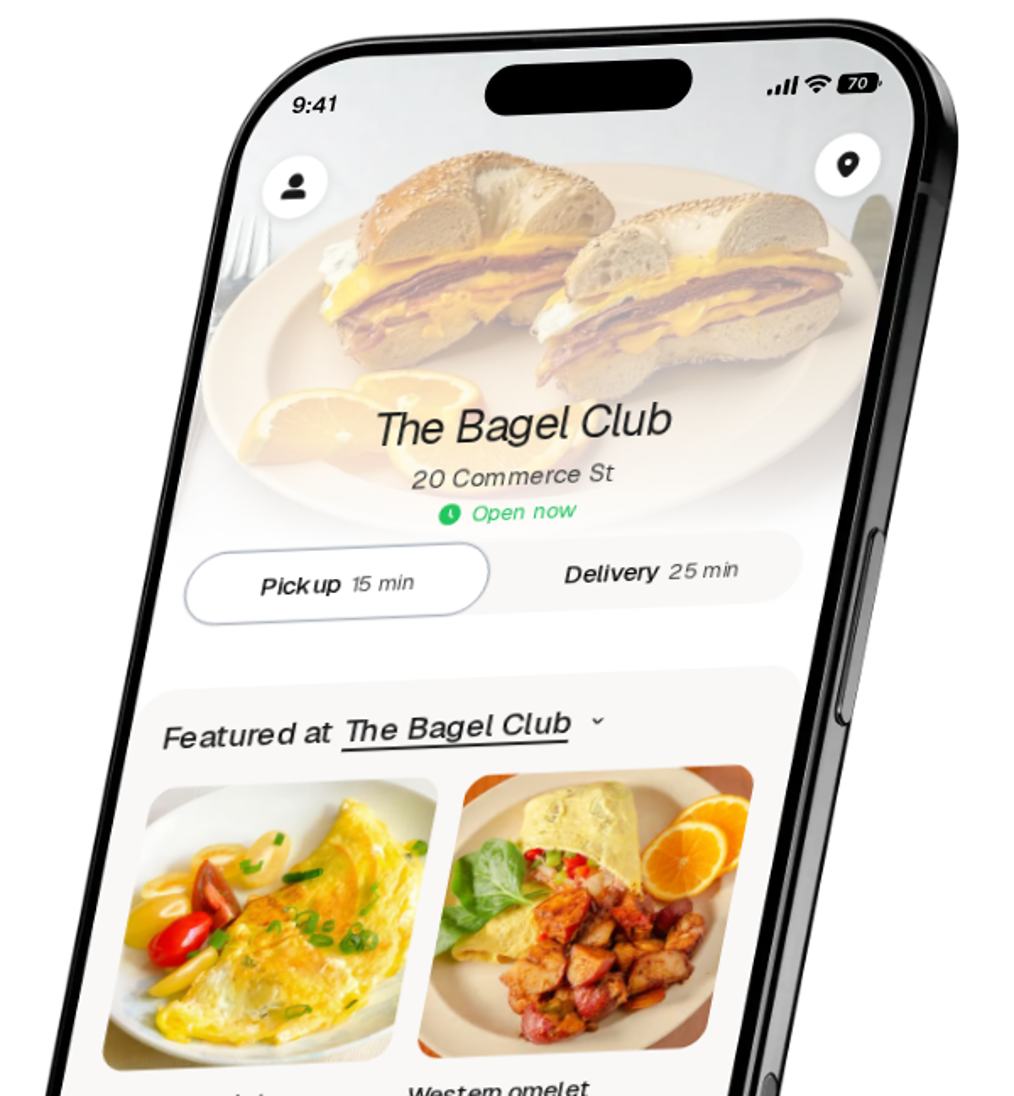 The Bagel Club app preview