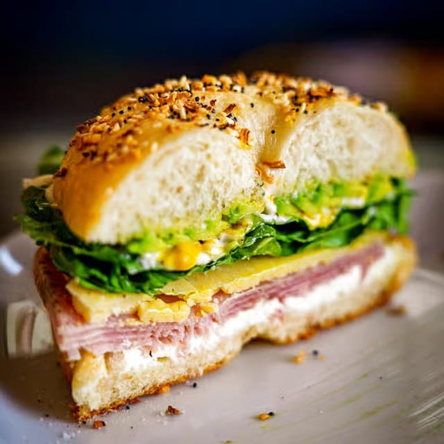 Grilled Reuben Sandwich.